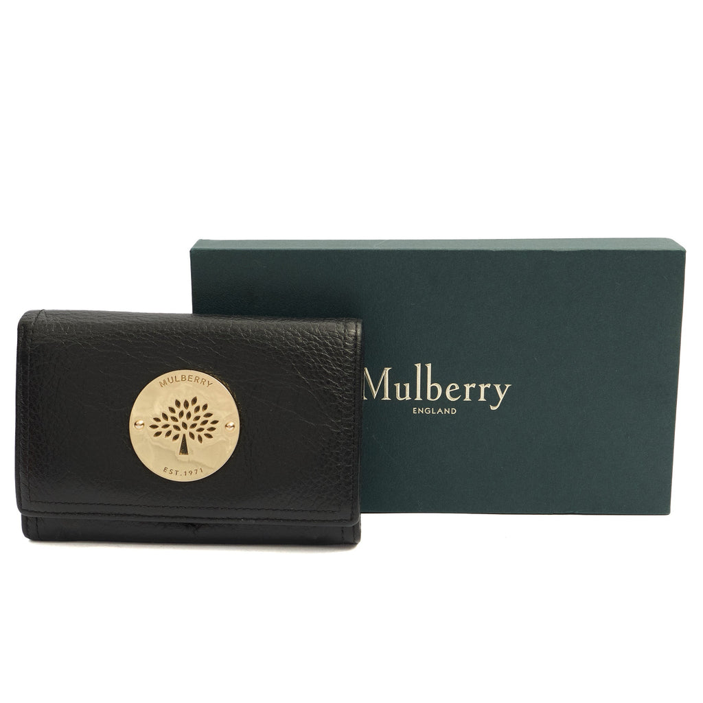 Mulberry Wallet Wallet in Black, Calfskin Leather — Alternate View 17