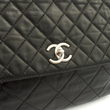 Chanel Shoulder Bag Business Affinity Flap Bag in Black, Calfskin Leather — Alternate View 24