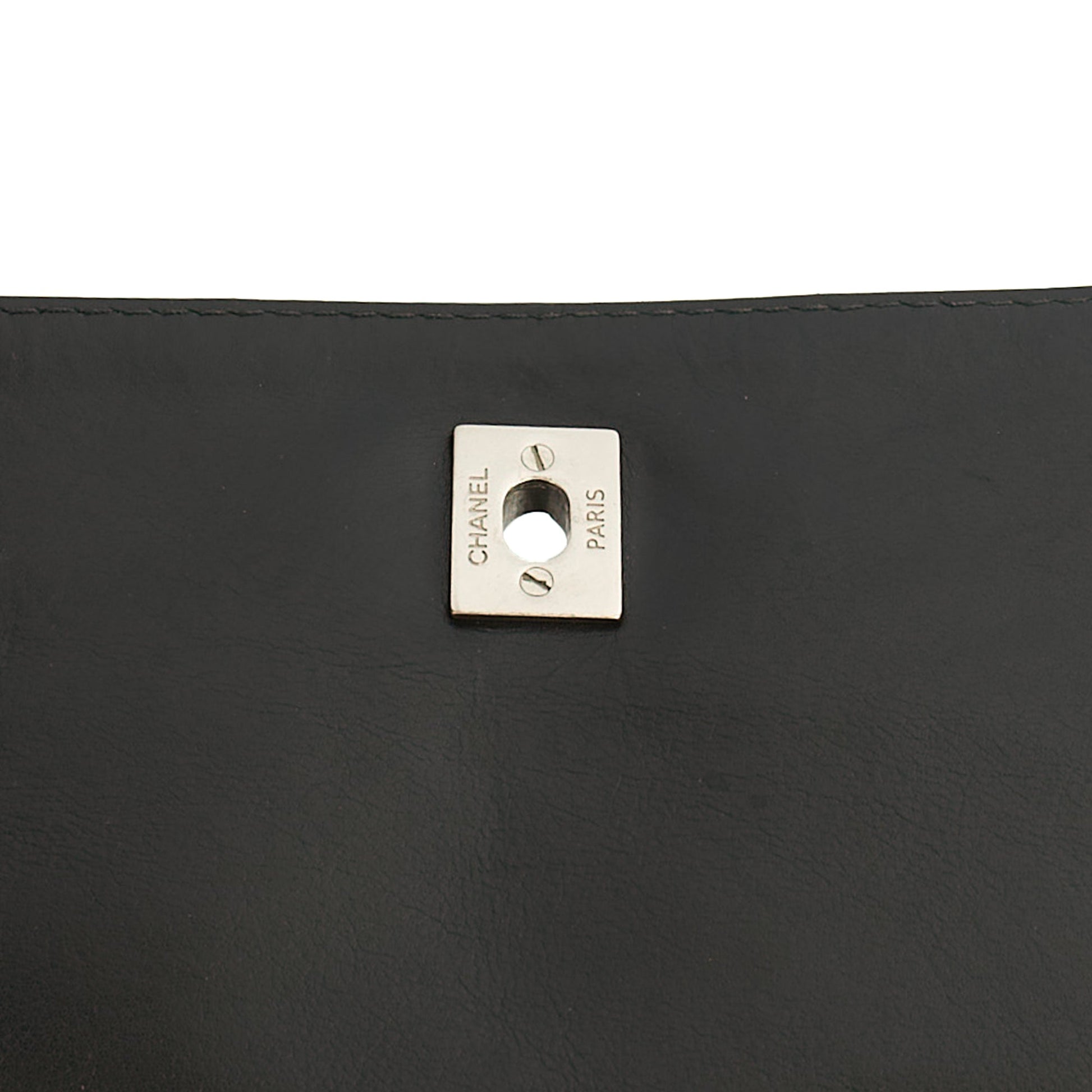 Chanel Shoulder Bag Business Affinity Flap Bag in Black, Calfskin Leather — Alternate View 7
