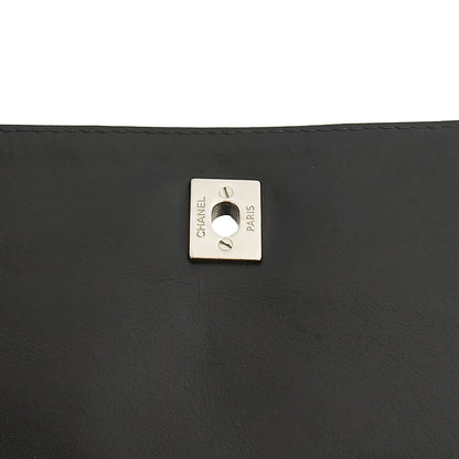 Chanel Shoulder Bag Business Affinity Flap Bag in Black, Calfskin Leather — Alternate View 7