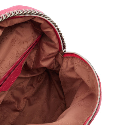 Stella McCartney Backpack Falabella Go Backpack in Pink, Vegan Leather — Alternate View 11