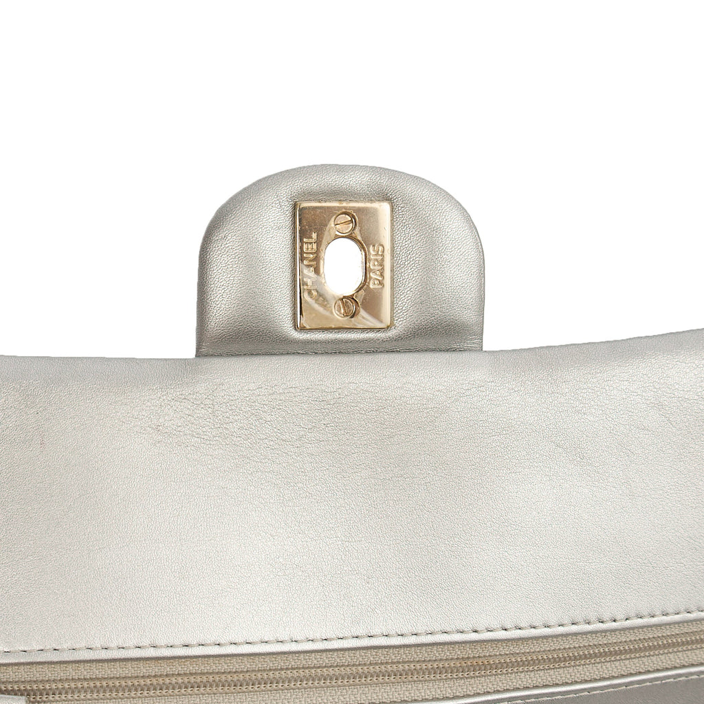 Chanel Shoulder Bag Classic Double Flap - Medium in Print, Fabric — Alternate View 8
