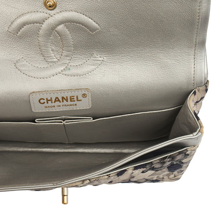 Chanel Shoulder Bag Classic Double Flap - Medium in Print, Fabric — Alternate View 11