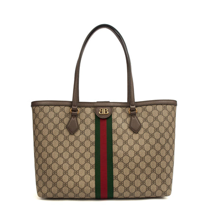 Balenciaga Tote Tote in Brown, Leather — Front View