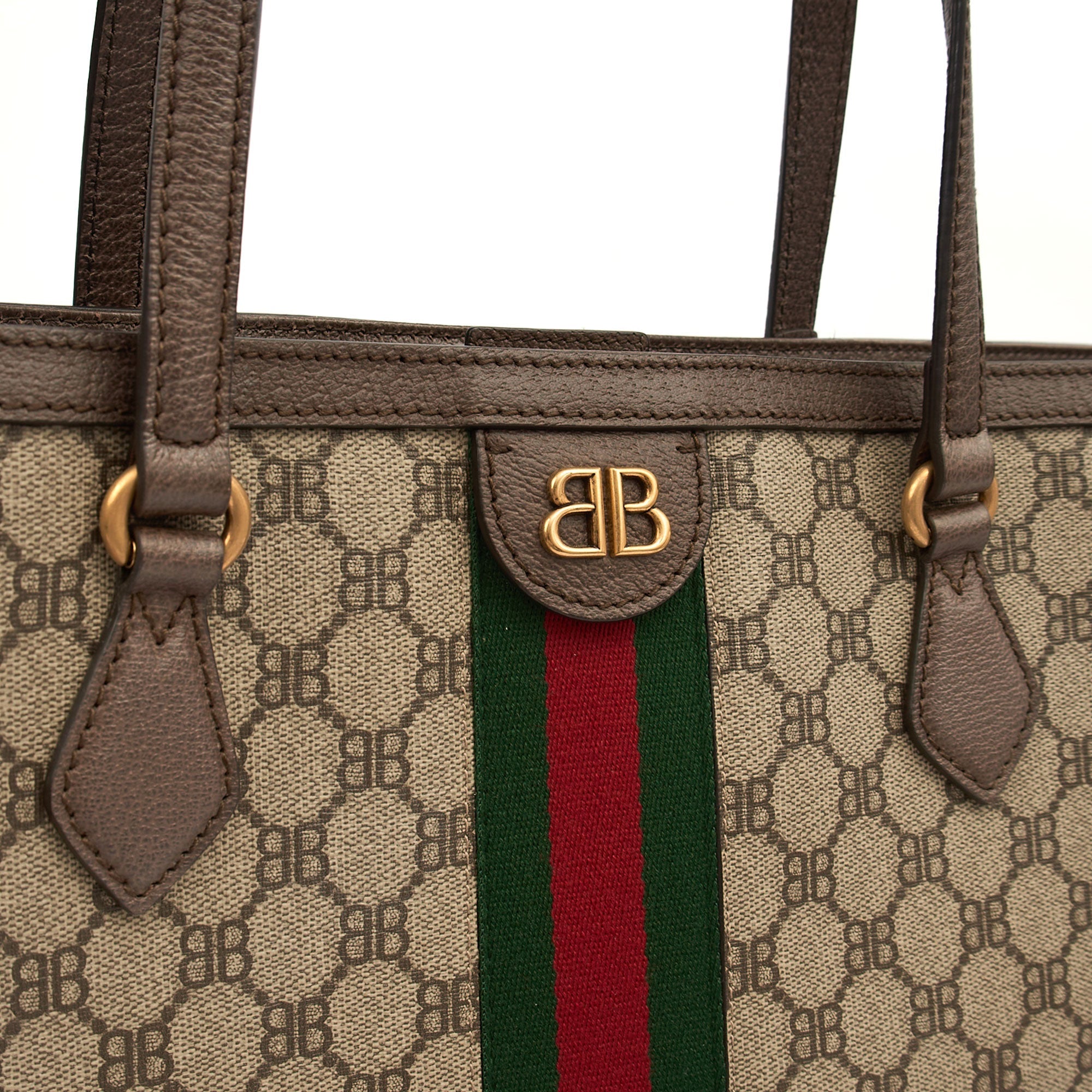 Balenciaga Tote Tote in Brown, Leather — Detail View