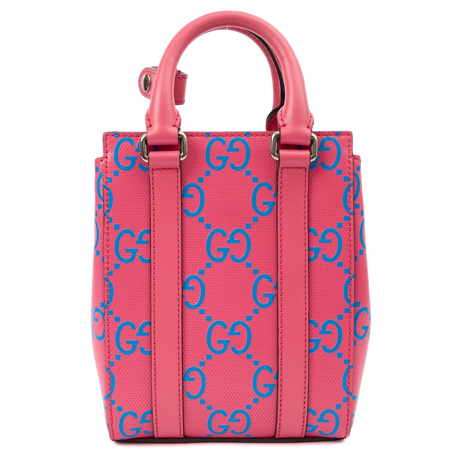 Gucci Mini Bag Mini Tote in Pink, Leather — Top View