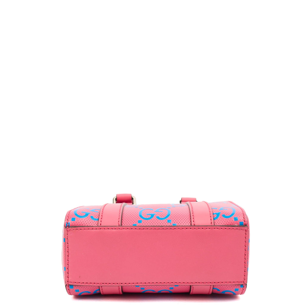 Gucci Mini Bag Mini Tote in Pink, Leather — Detail View