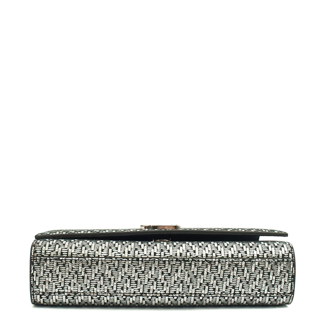 Saint Laurent Cross Body Kate Medium in Metallic, Fabric — Alternate View 10