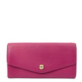 Mulberry Purse Wallet in Mulberry Pink, Leather — Front View