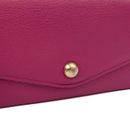 Mulberry Purse Wallet in Mulberry Pink, Leather — Lifestyle View