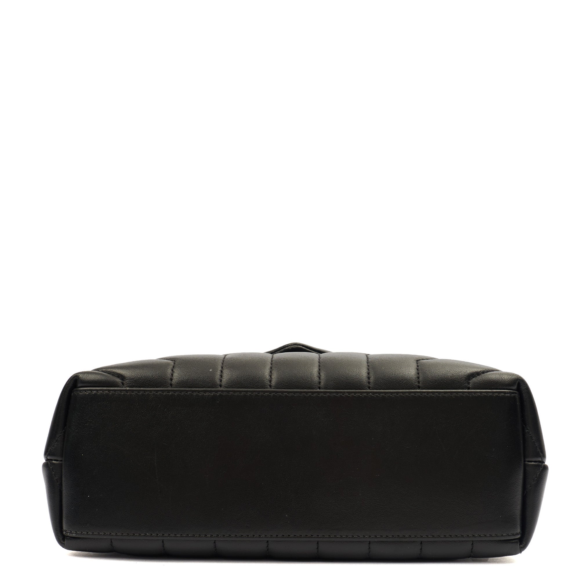 Saint Laurent Shoulder Bag Lou Lou - Small in Black, Leather — Detail View