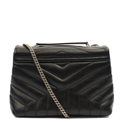 Saint Laurent Shoulder Bag Lou Lou - Small in Black, Leather — Alternate View 10