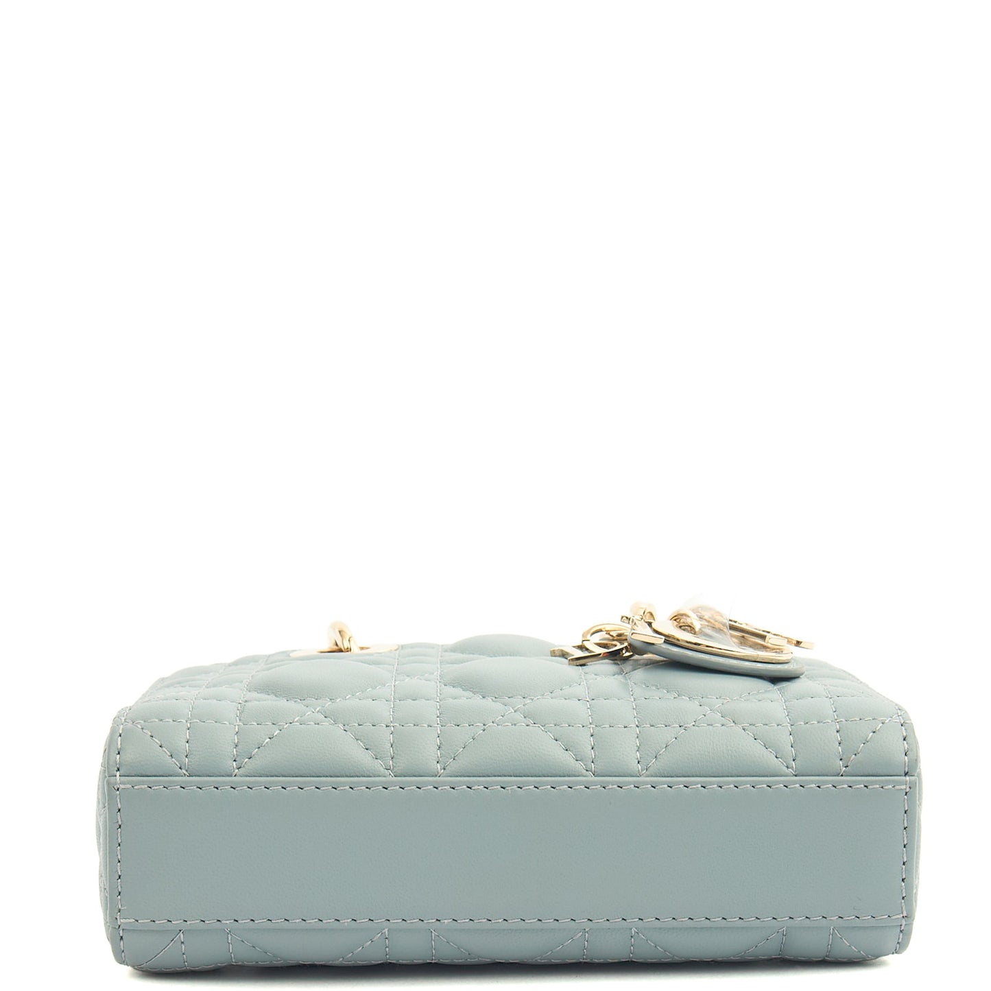 Christian Dior Cross Body Lady D - Joy in Blue, Cannage Quilted Lambskin — Alternate View 13