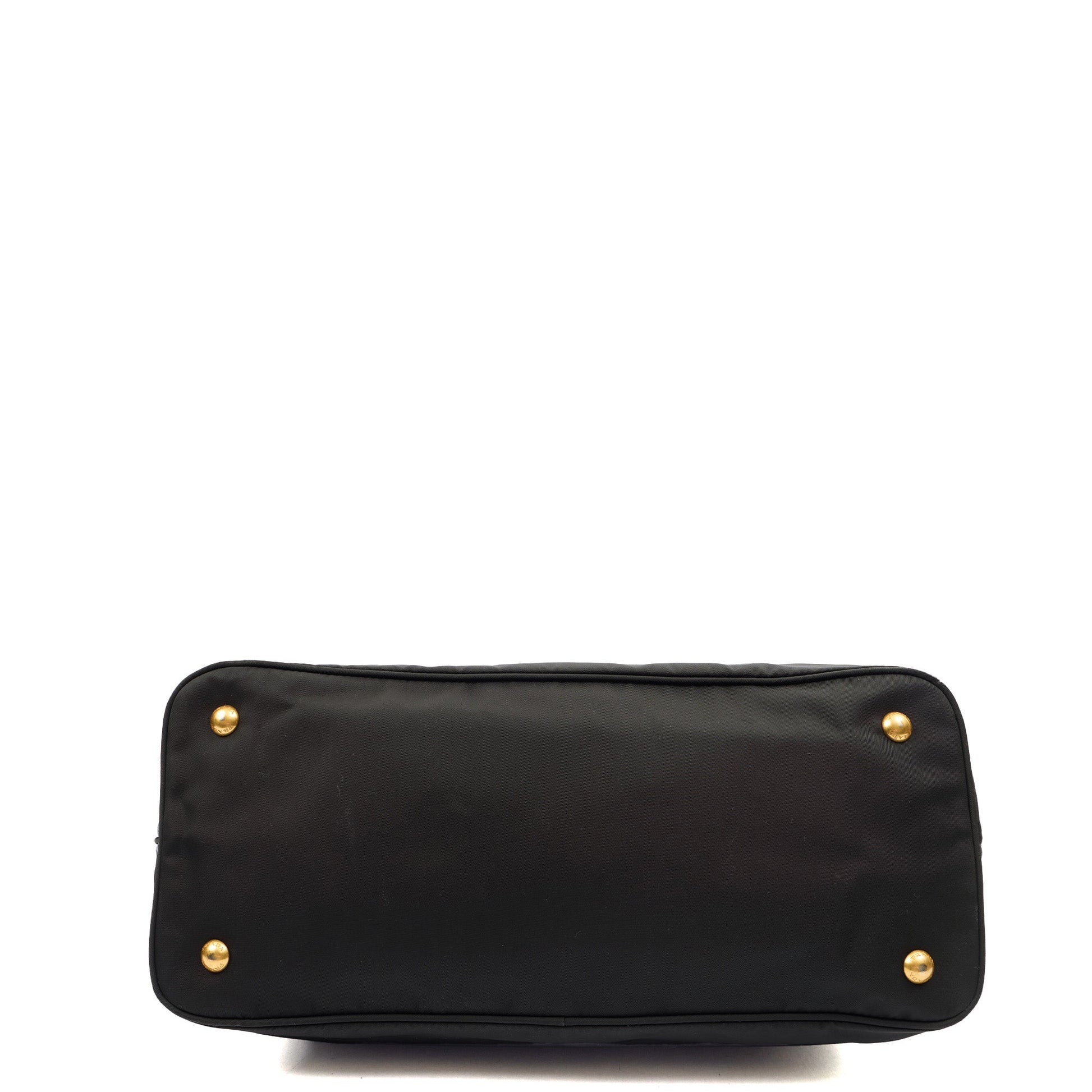 Prada Tote Tote in Black, Nylon — Top View