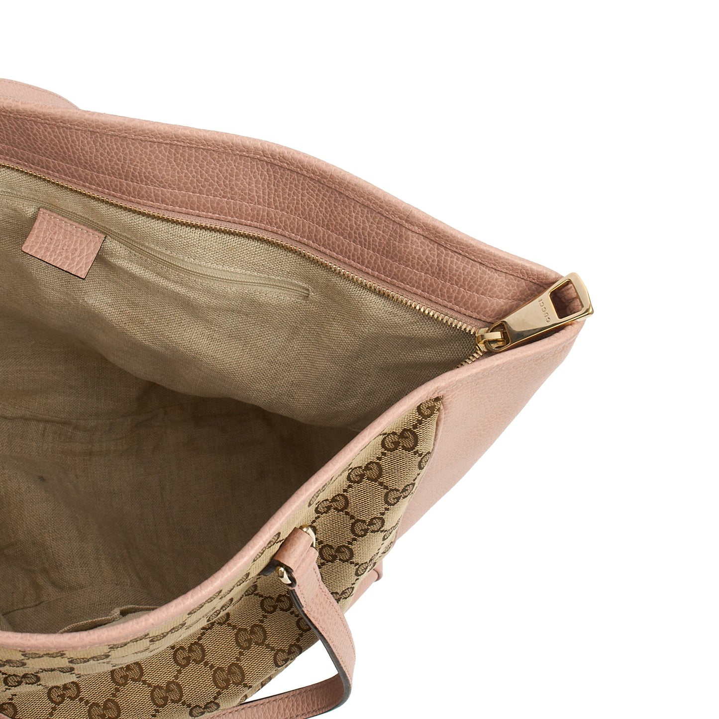 Gucci Tote Abbey Tote in Pink, GG Supreme Canvas — Alternate View 21