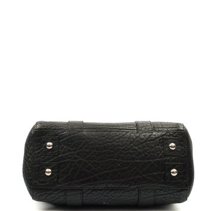 Mulberry Tote Bayswater Heritage in Black, Calfskin Leather — Detail View