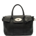 Mulberry Tote Bayswater Heritage in Black, Calfskin Leather — Front View
