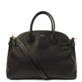 Coach Tote Soft Empire Carryall Bag 48 in Black, Leather — Front View