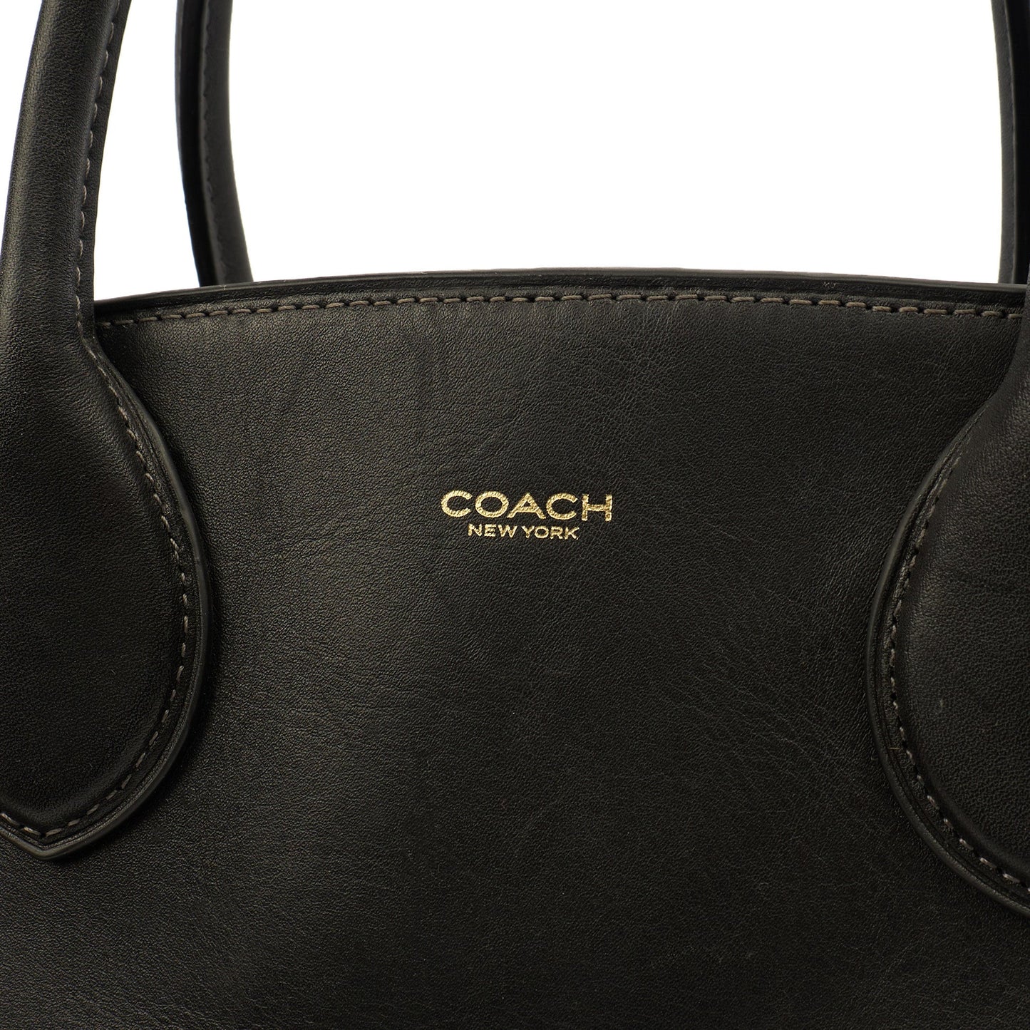 Coach Tote Soft Empire Carryall Bag 48 in Black, Leather — Alternate View 10