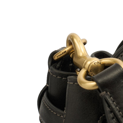 Coach Tote Soft Empire Carryall Bag 48 in Black, Leather — Alternate View 14