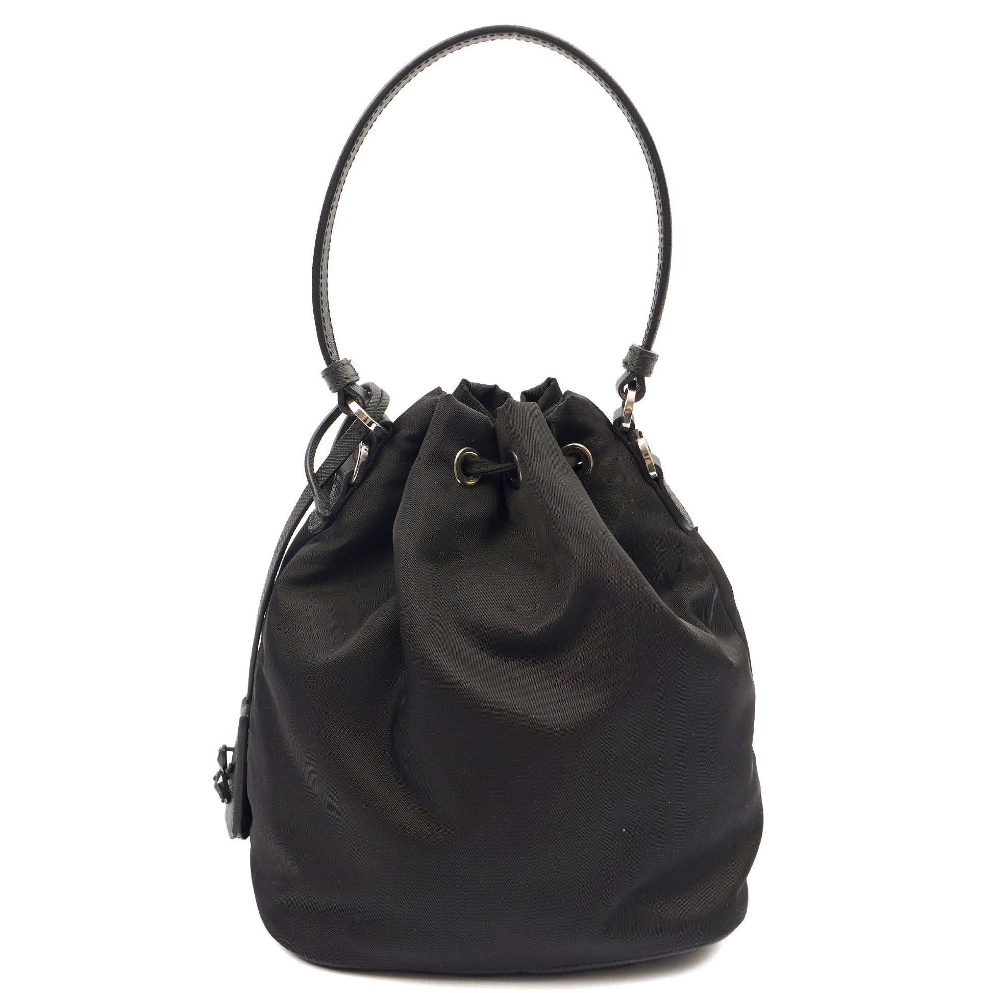 Prada Bucket Bag Bucket Bag in Black, Nylon — Alternate View 10