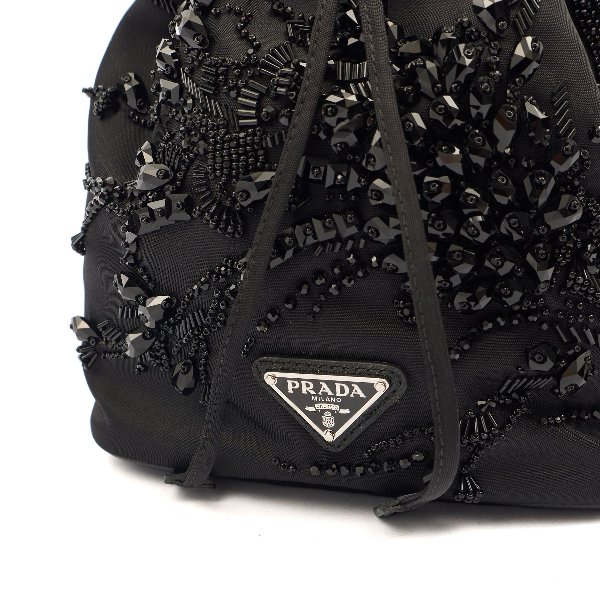 Prada Bucket Bag Bucket Bag in Black, Nylon — Alternate View 13