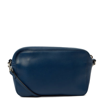 Mulberry Cross Body Blossom Pochette with strap  in Blue, Calfskin Leather — Alternate View 10