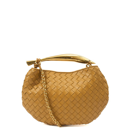 Bottega Veneta Top Handle Sardine - Small in Brown, Intrecciato Nappa — Alternate View 13