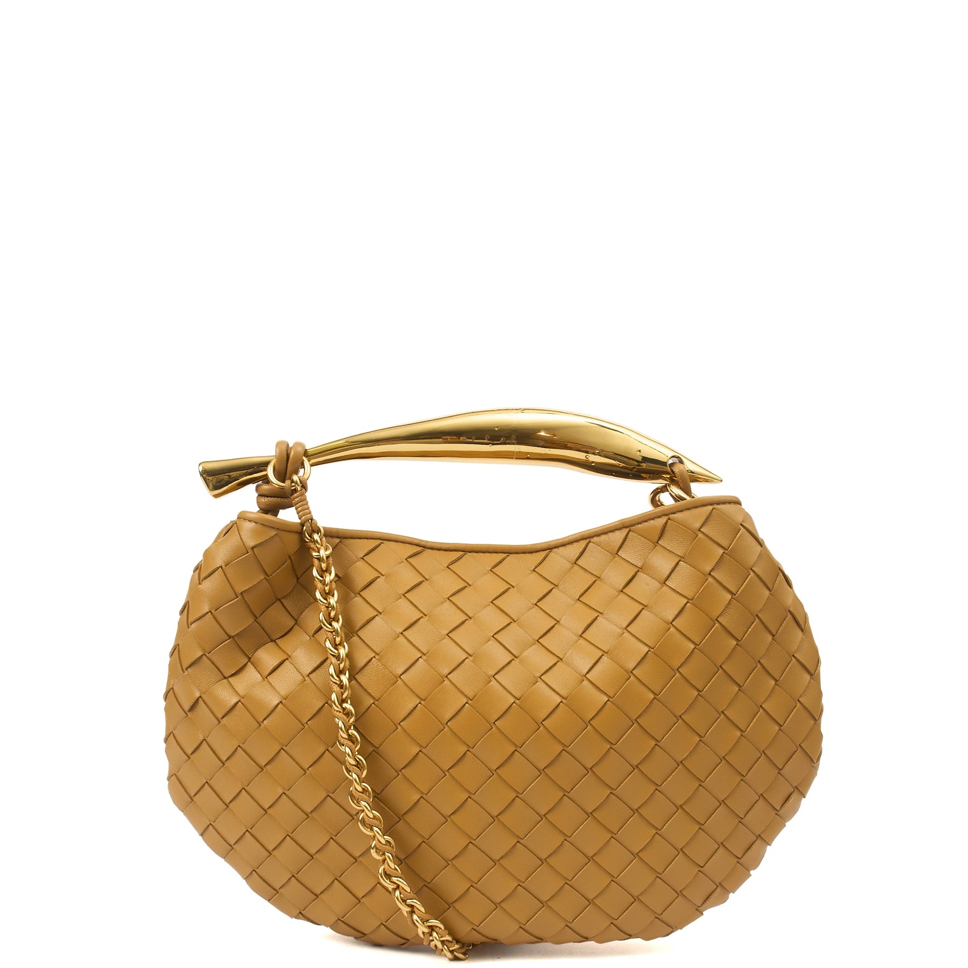 Bottega Veneta Top Handle Sardine - Small in Brown, Intrecciato Nappa — Alternate View 7