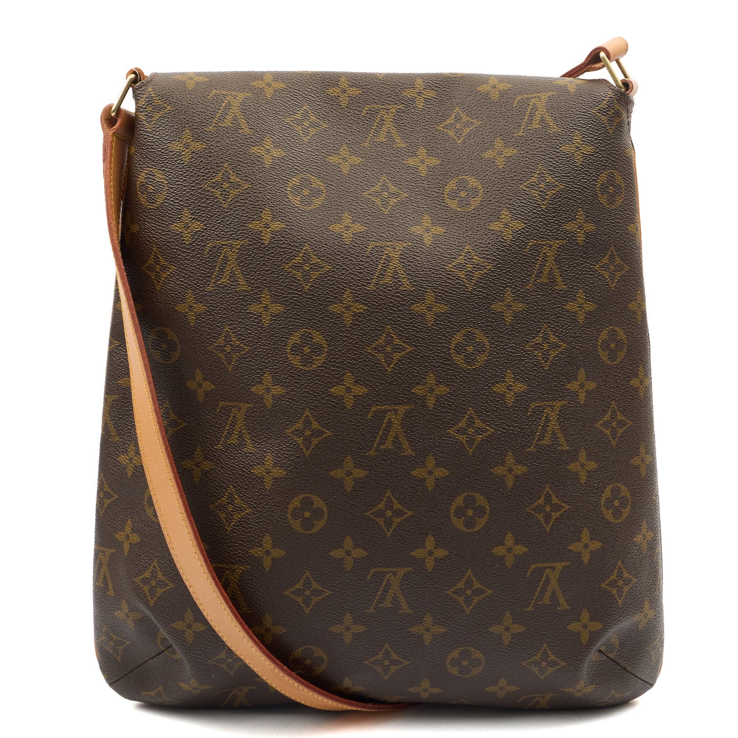 Louis Vuitton Cross Body Musette Salsa GM in Monogram, Canvas — Back View