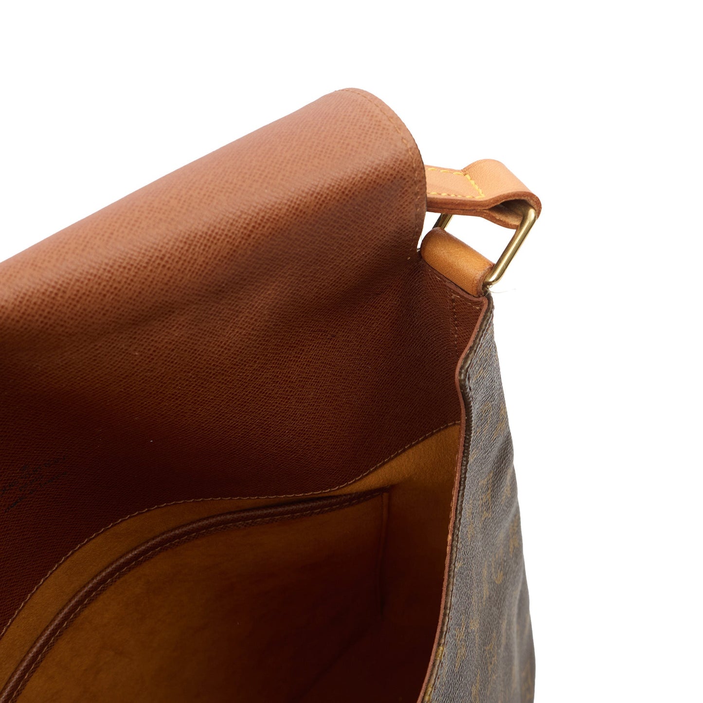 Louis Vuitton Cross Body Musette Salsa GM in Monogram, Canvas — Detail View