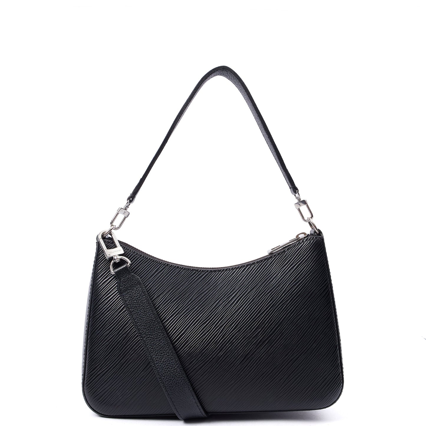 Louis Vuitton Cross Body Marelle Bag in Black, Epi Leather — Alternate View 17