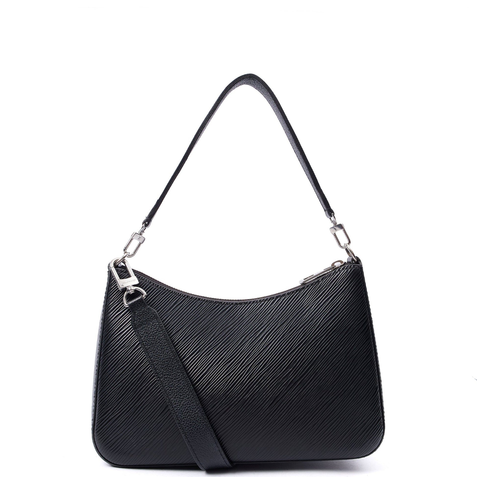 Louis Vuitton Cross Body Marelle Bag in Black, Epi Leather — Alternate View 10