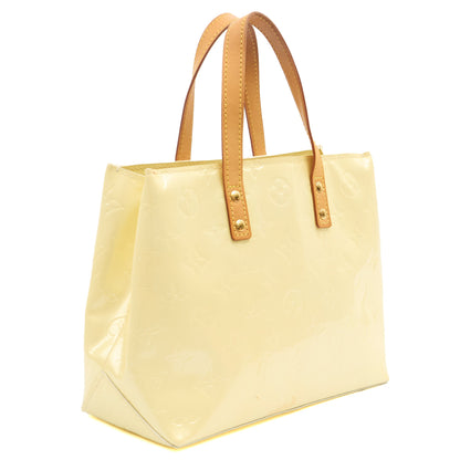 Louis Vuitton Tote Reade MM in Yellow, Miroir Vernis — Alternate View 16