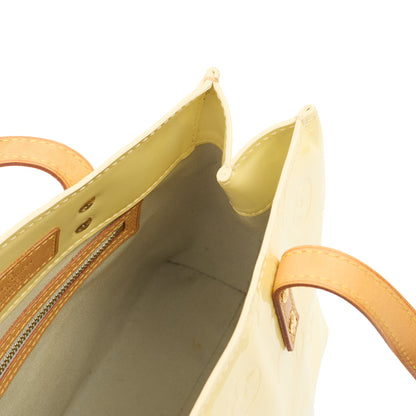 Louis Vuitton Tote Reade MM in Yellow, Miroir Vernis — Alternate View 7