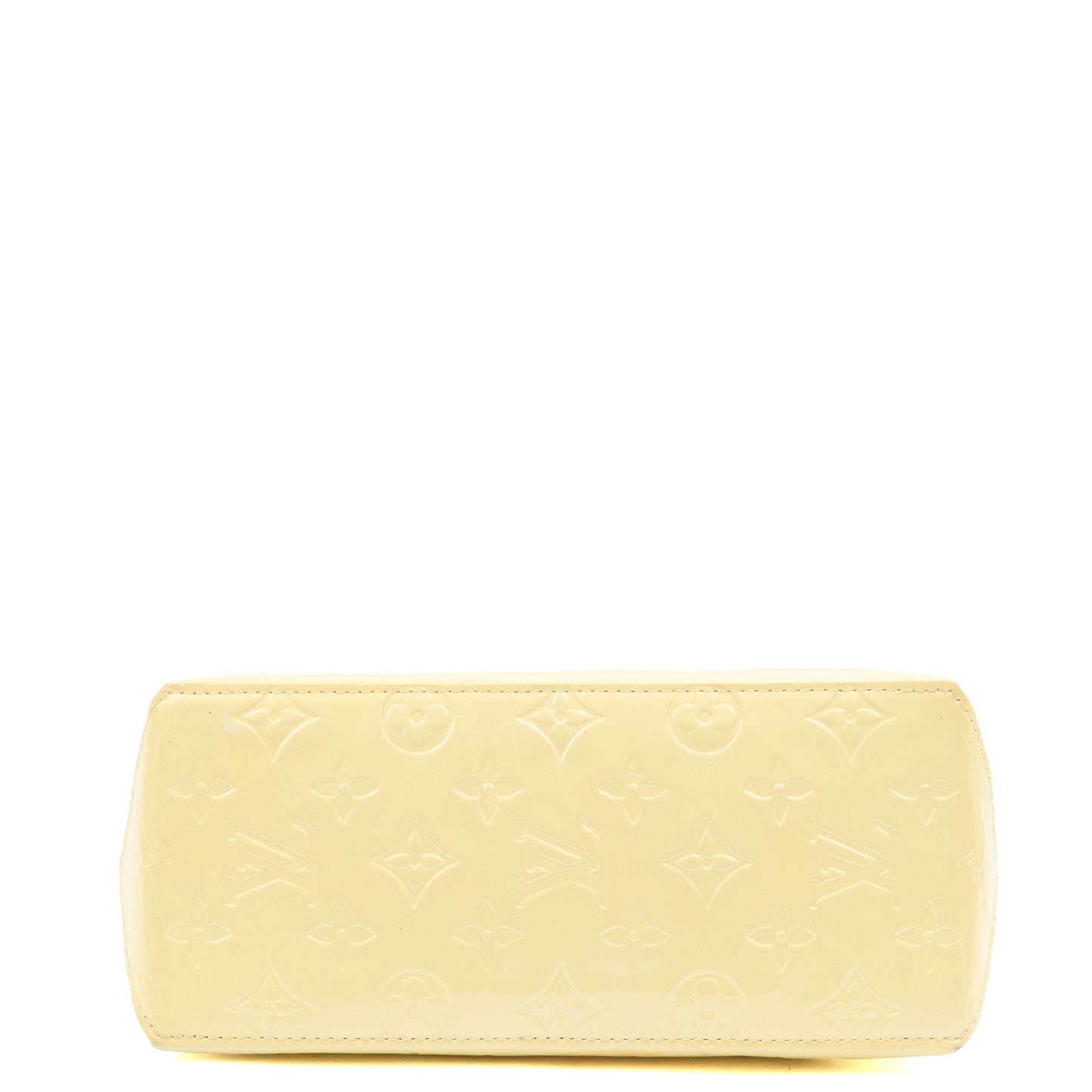 Louis Vuitton Tote Reade MM in Yellow, Miroir Vernis — Alternate View 11