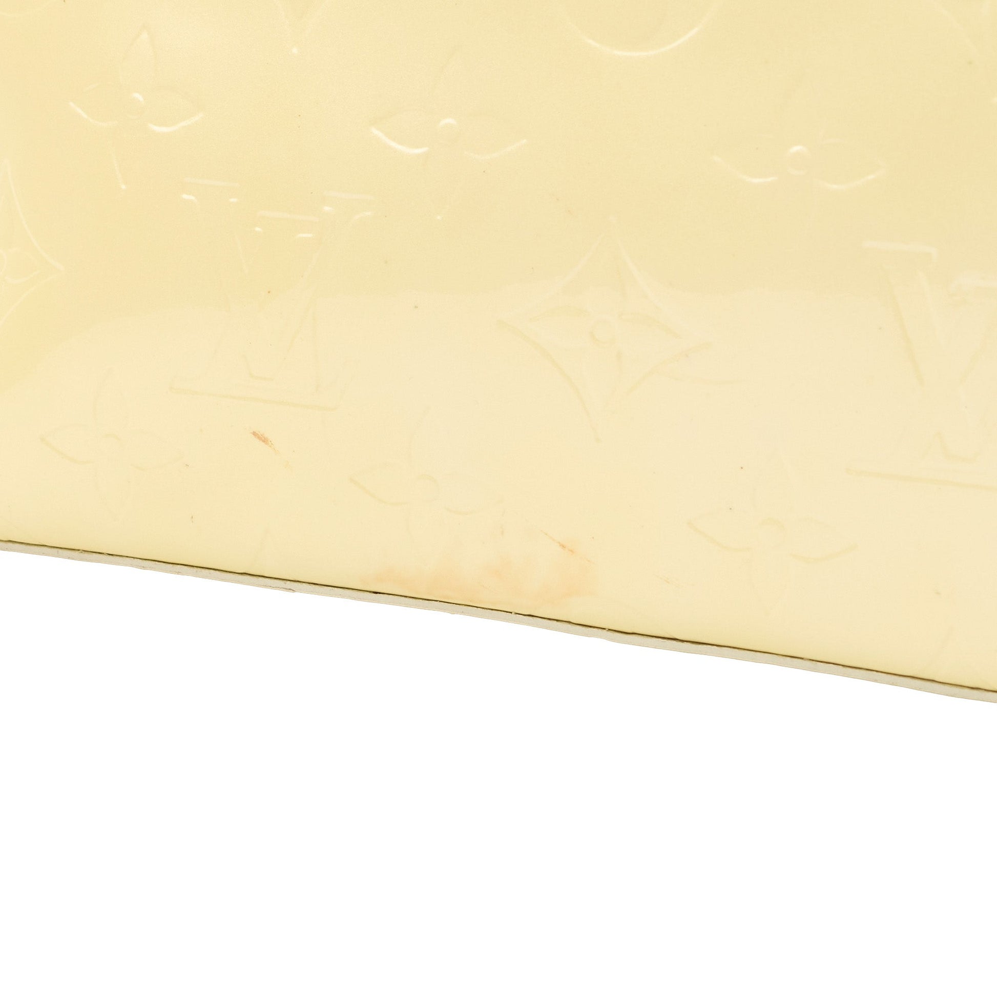 Louis Vuitton Tote Reade MM in Yellow, Miroir Vernis — Alternate View 12