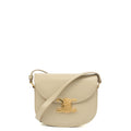 Celine Cross Body Triomphe - Teen in Mineral, Patent Leather — Front View