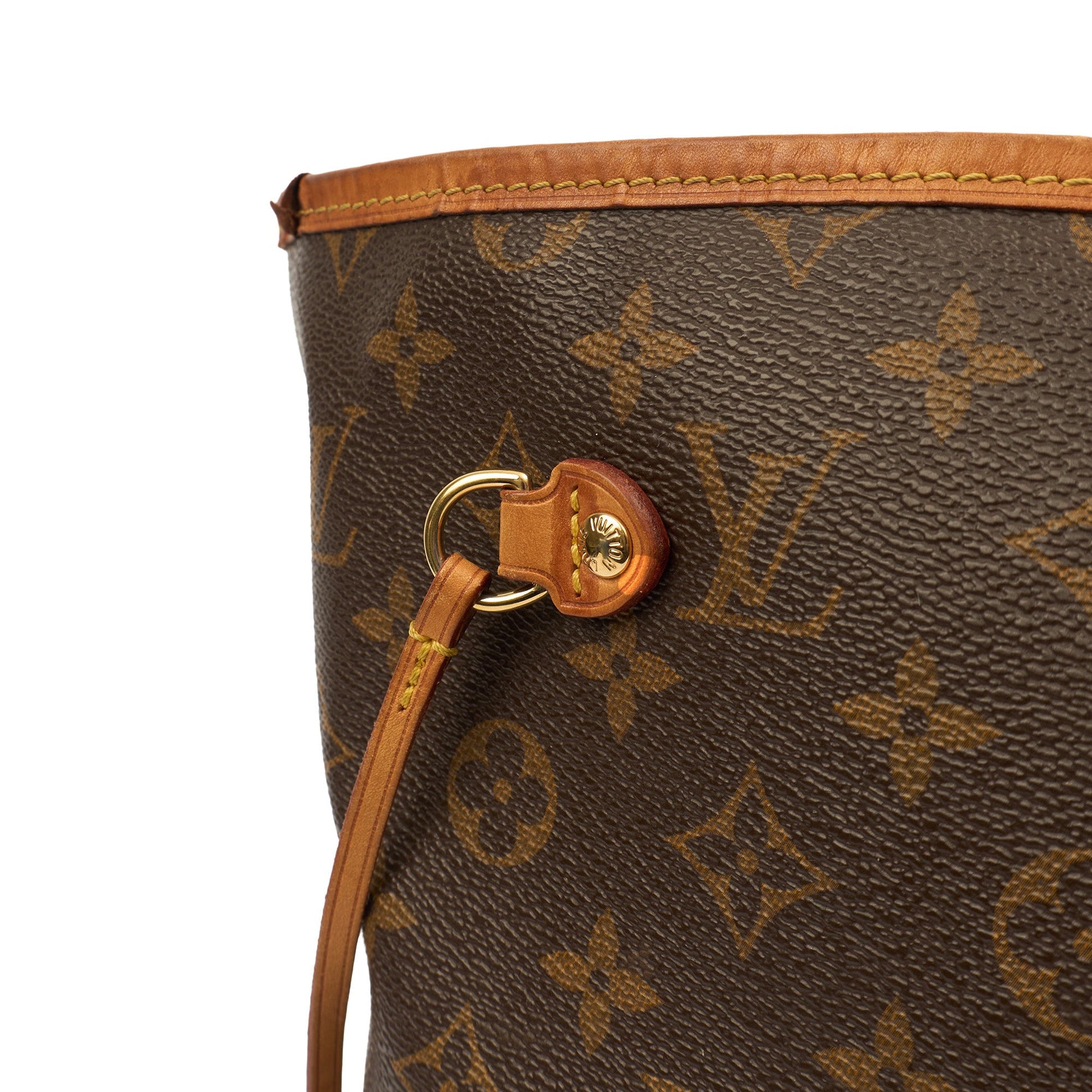 Louis Vuitton Tote Neverfull GM in Brown, Fabric — Alternate View 13