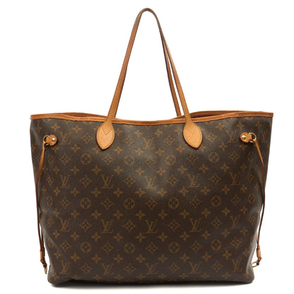 Louis Vuitton Tote Neverfull GM in Brown, Fabric — Alternate View 11