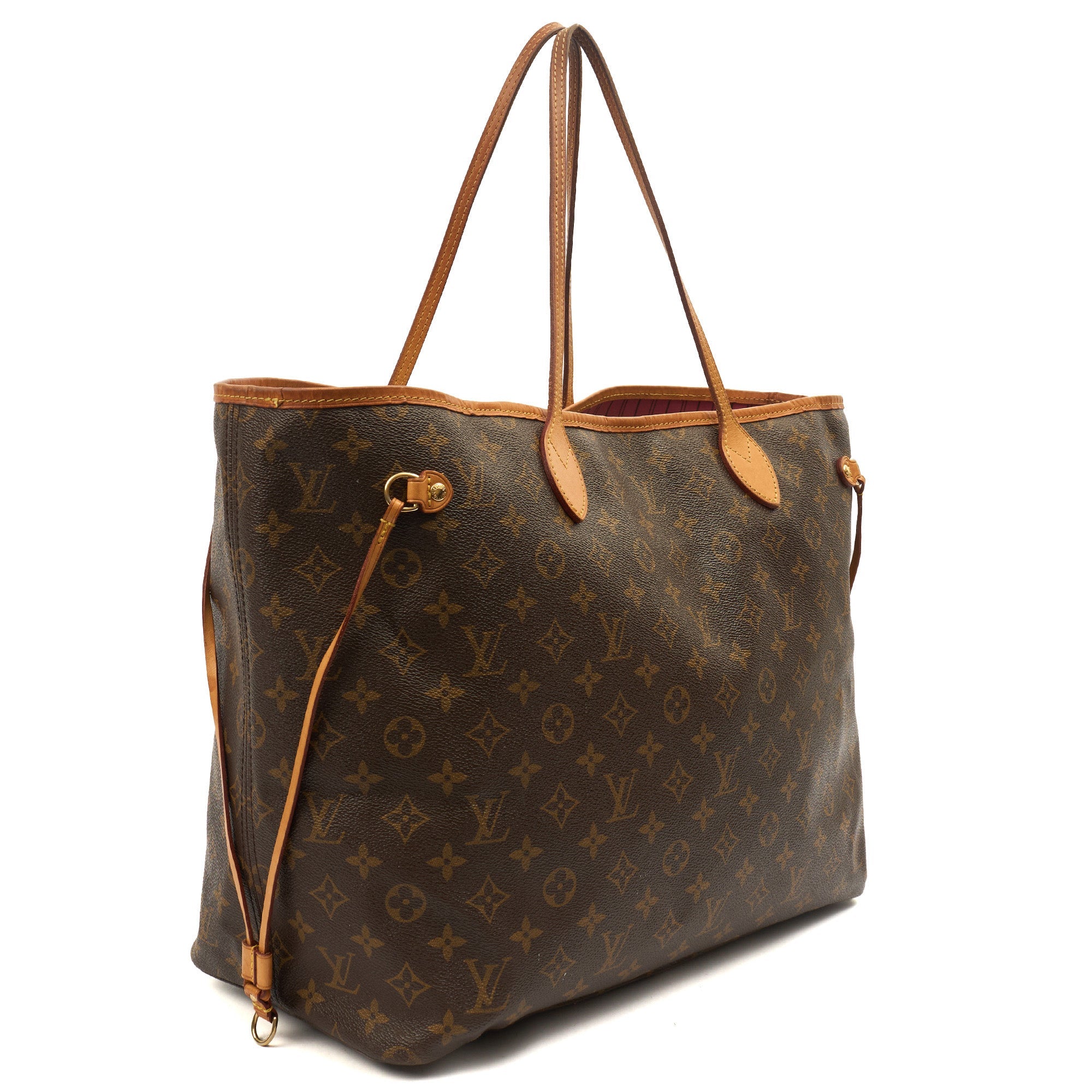 Louis Vuitton Tote Neverfull GM in Brown, Fabric — Alternate View 10