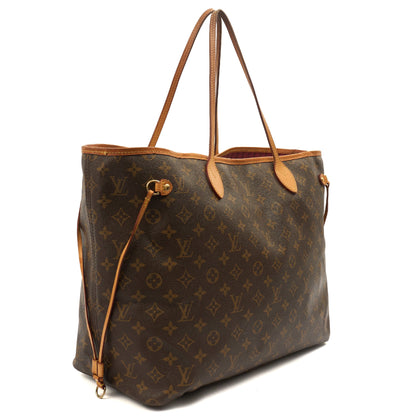 Louis Vuitton Tote Neverfull GM in Brown, Fabric — Alternate View 10