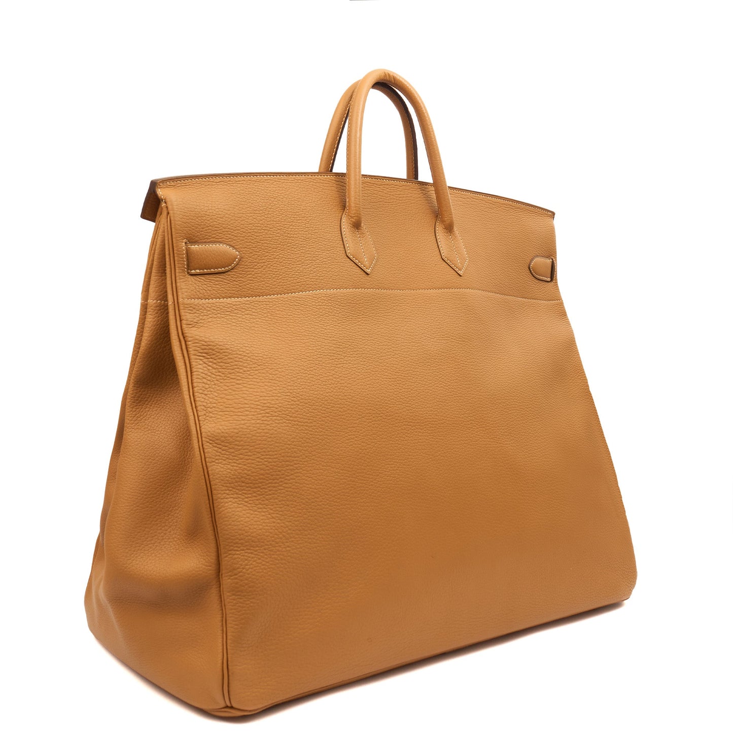 Hermes HAC (Haut à Courroies) 55 in Naturel Sable, Ardennes Leather — Alternate View 16
