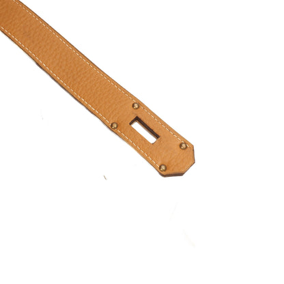 Hermes HAC (Haut à Courroies) 55 in Naturel Sable, Ardennes Leather — Alternate View 25