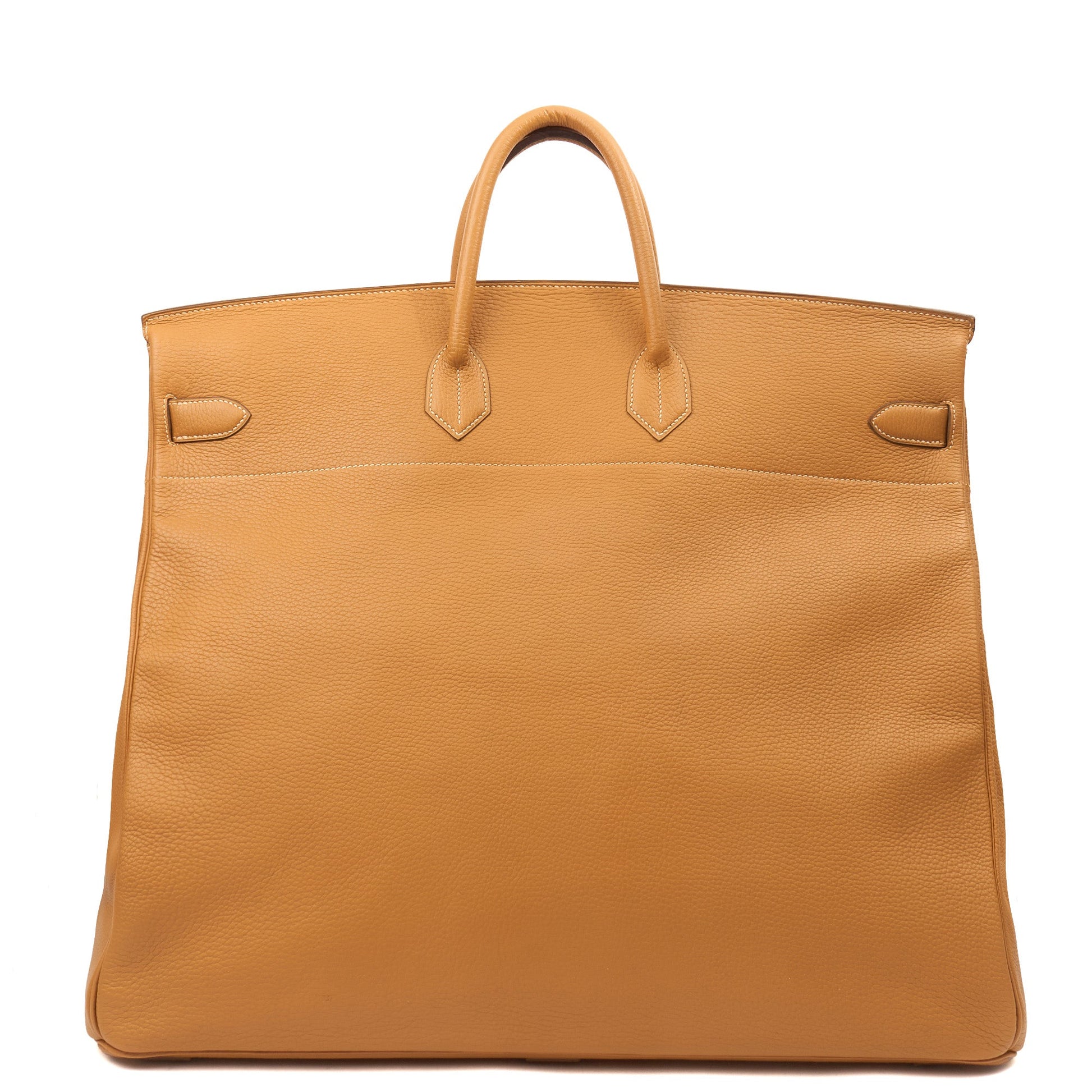 Hermes HAC (Haut à Courroies) 55 in Naturel Sable, Ardennes Leather — Alternate View 17