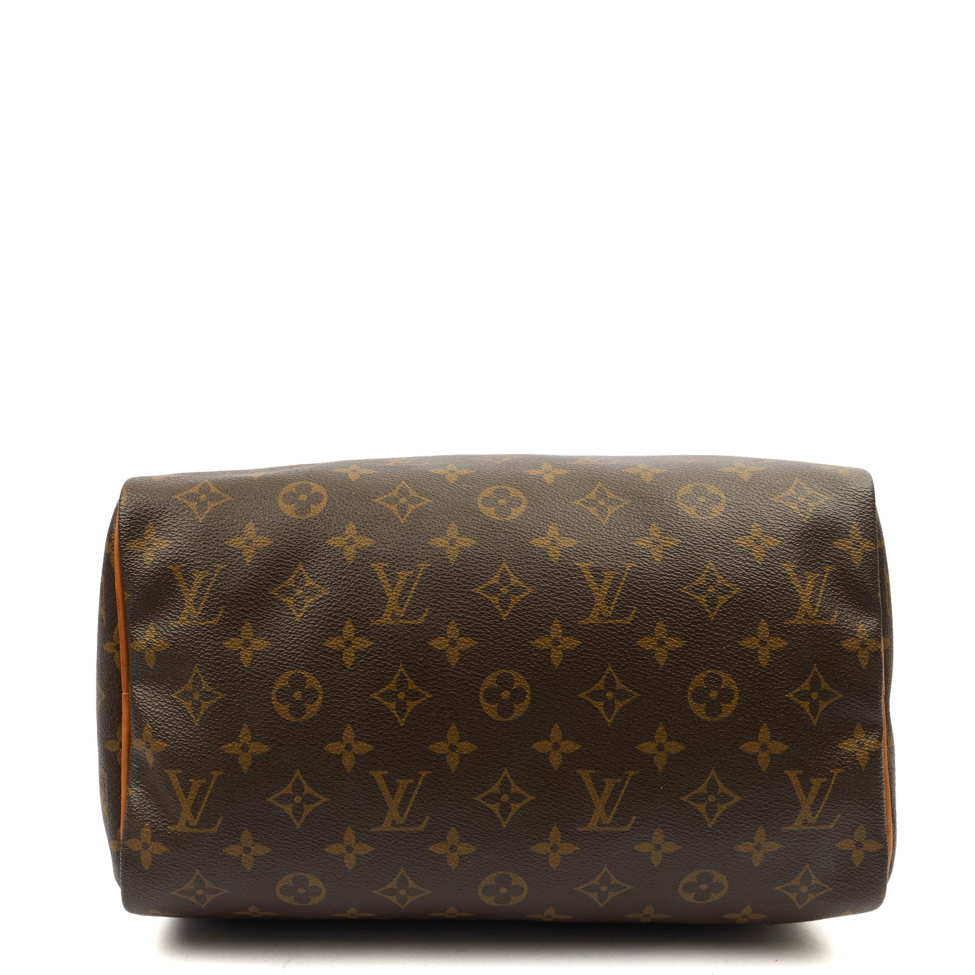 Louis Vuitton Top Handle Speedy 30 in Monogram, Canvas — Top View