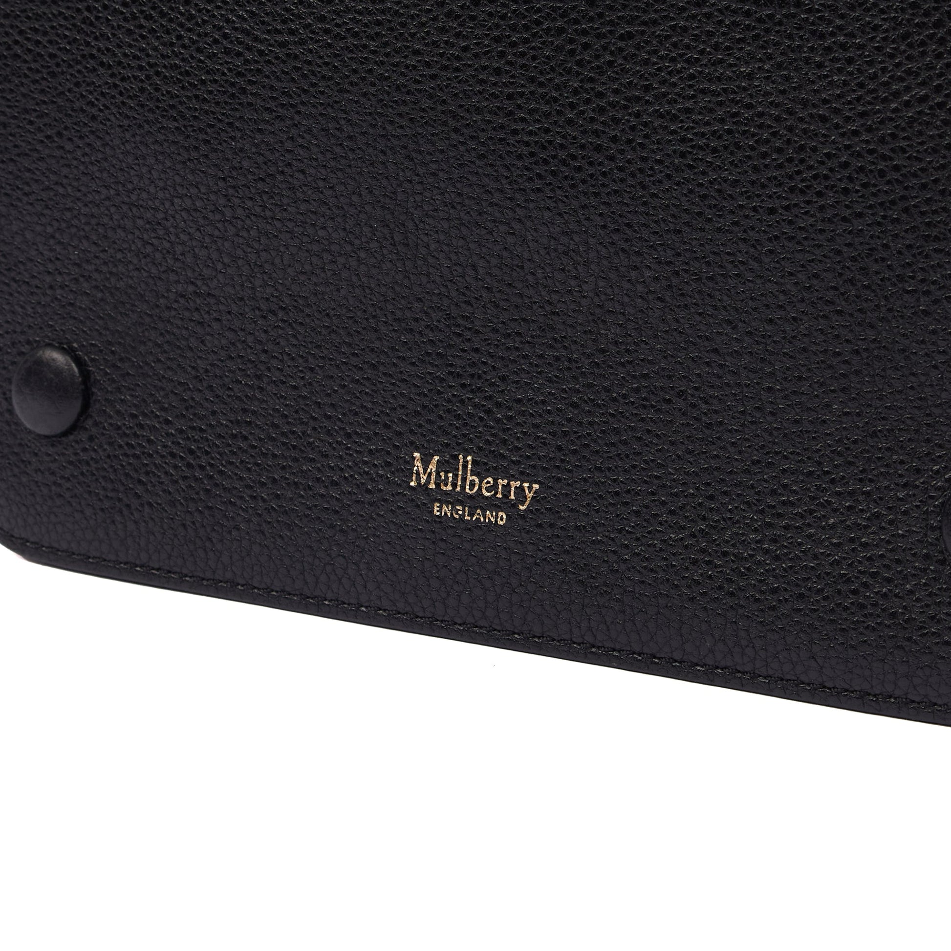 Mulberry Cross Body Clifton in Black, Calfskin Leather — Alternate View 12
