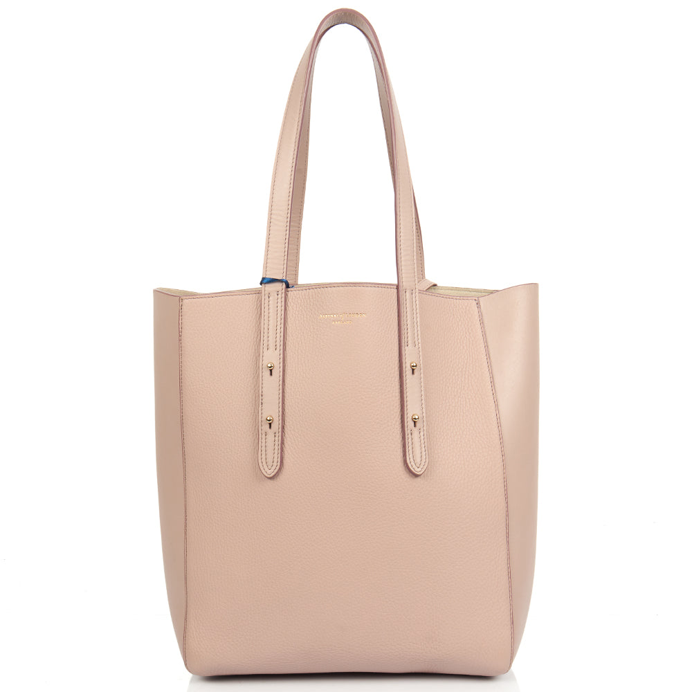 Aspinal of London Tote Essential Tote in Grey, Leather — Alternate View 8