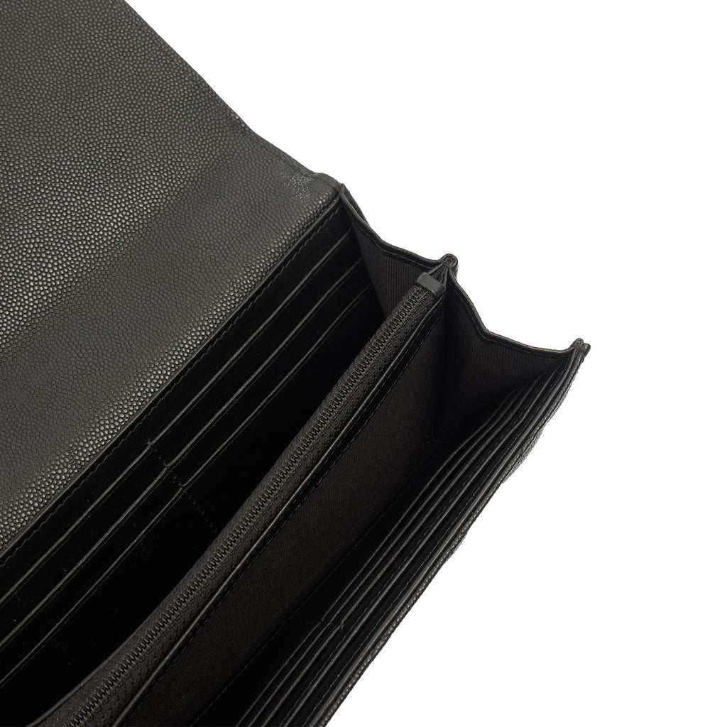 Chanel Cross Body Wallet on Chain in Black, Caviar Leather — Alternate View 8