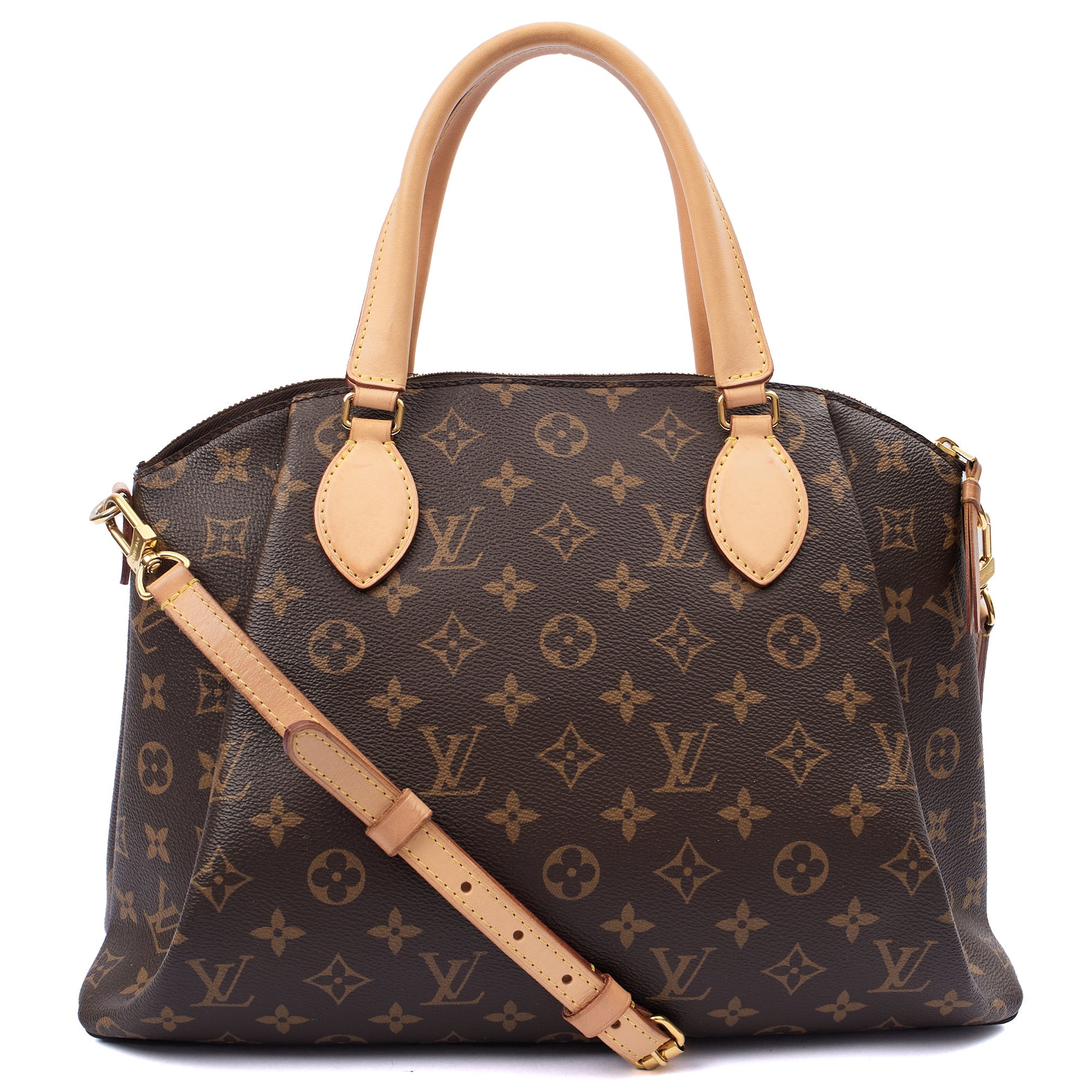 Louis Vuitton Tote Rivoli PM in Monogram, Canvas — Back View